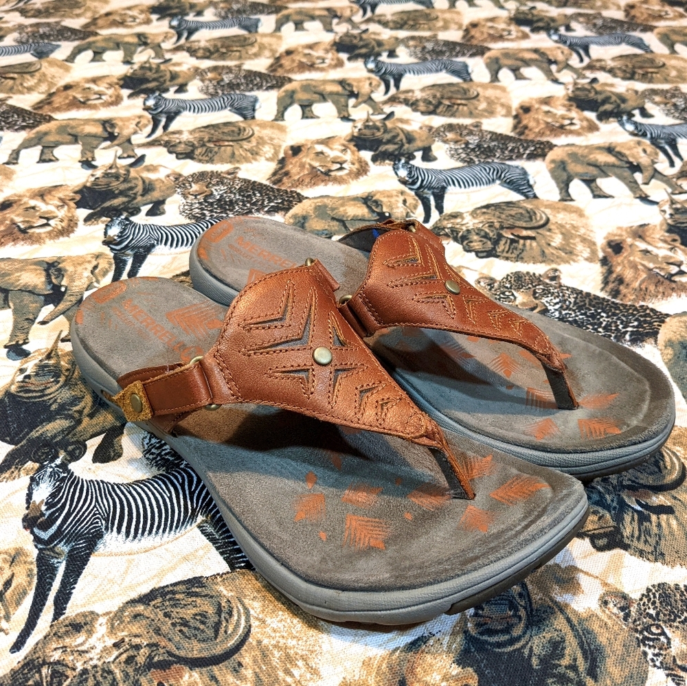 Merrell Adhera Thong Sandals Women's Sz 9